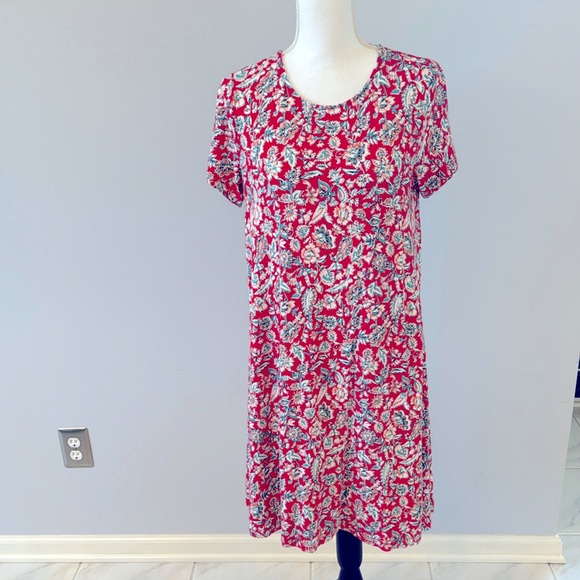 Old Navy Floral Swing Dress - Picture 1 of 5